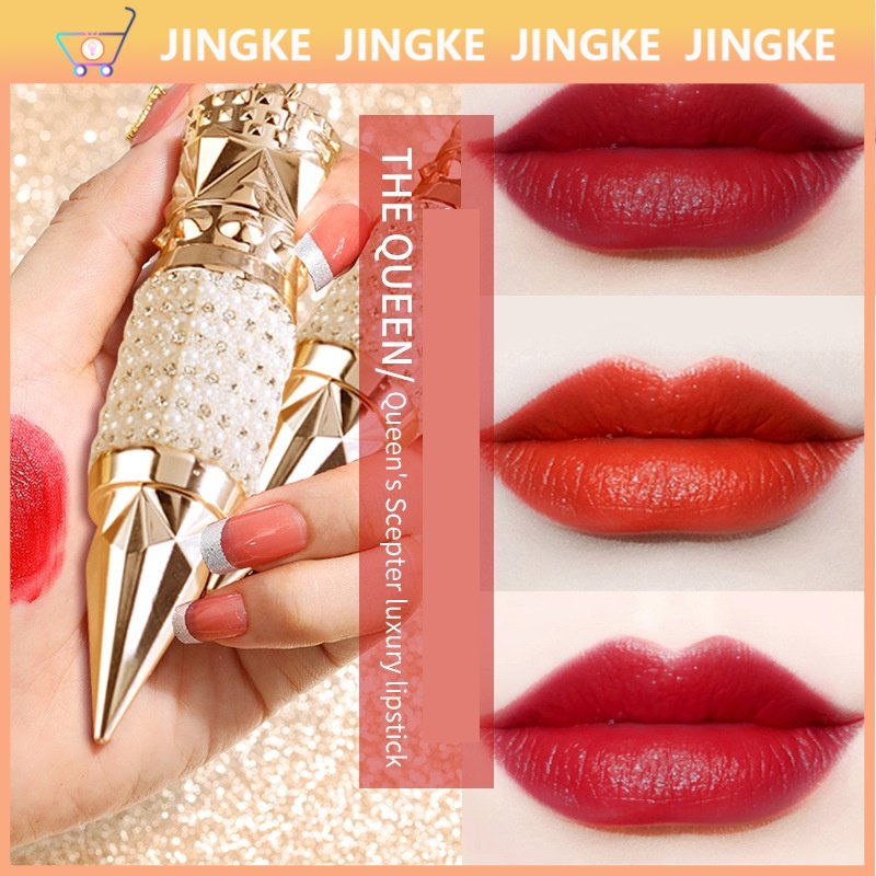 Son Môi Queen Scepter 3 Màu Không Phai Chống Thấm Nước Chống Dính Cốc