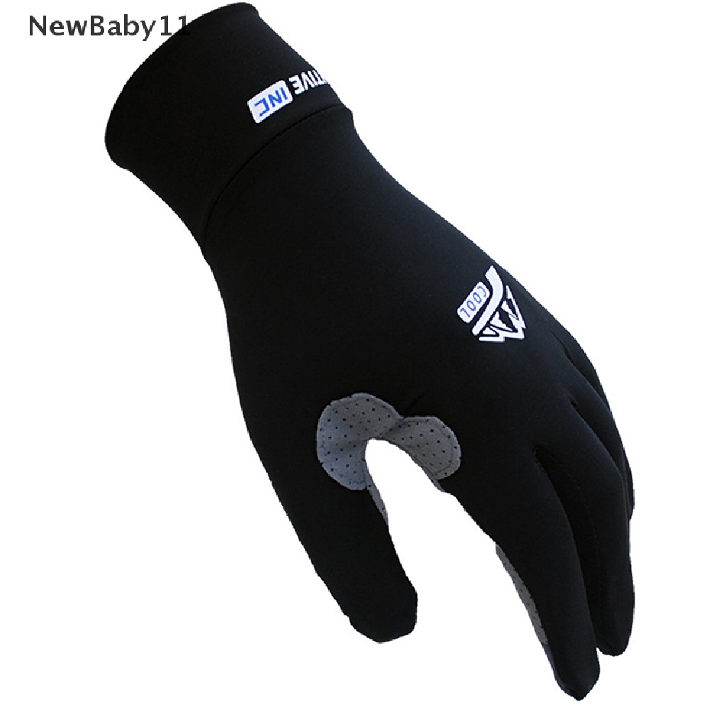 1 Đôi Găng Tay Chống Nắng Chống Trượt Thoáng Khí Bằng Lụa Lạnh