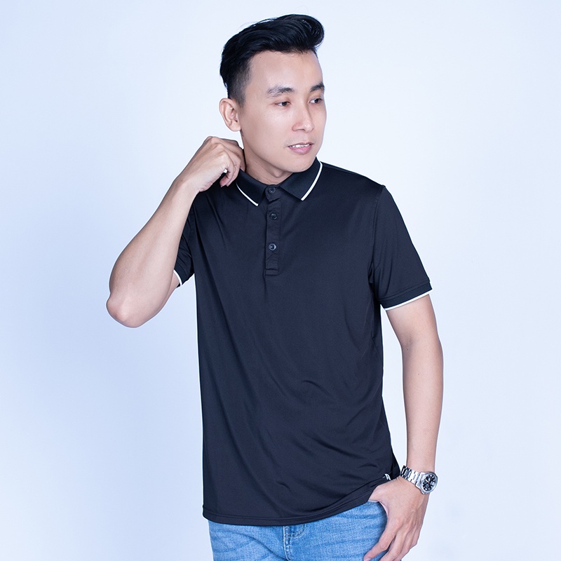 Áo polo nam thể thao basic chất thun lạnh co giãn 4 chiều PL001