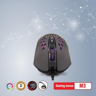Chuột VSP Tech Giza M3 Matrix RGB Gaming (Đen)