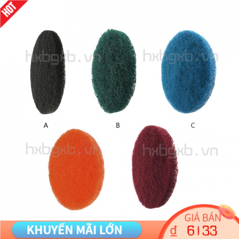 Đĩa Tròn 100mm Dùng Đánh Bóng Xe Hơi Có Thể Tái Sử Dụng