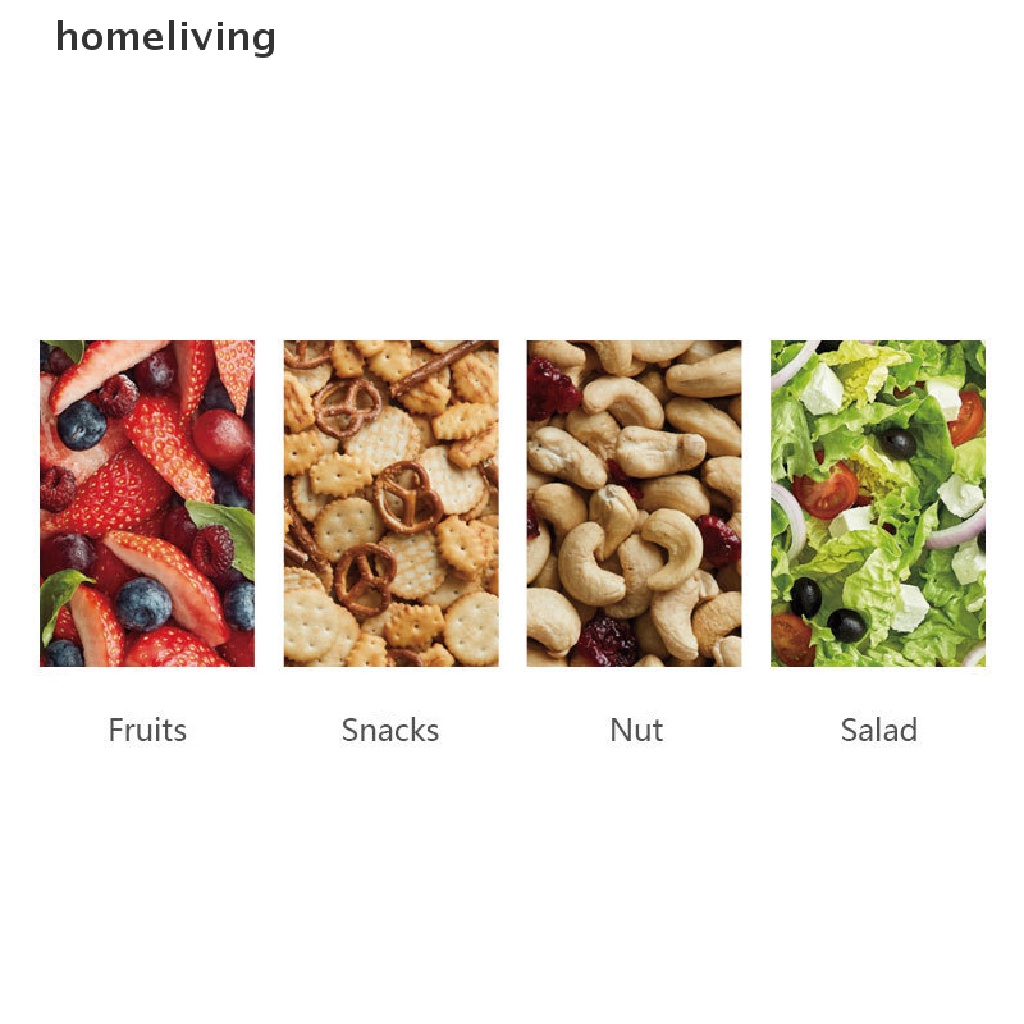 Bộ Cốc Đựng Thức Ăn / Sữa Chua Salad / Sữa Chua Có Nắp Và Muỗng Nĩa Tiện Dụng