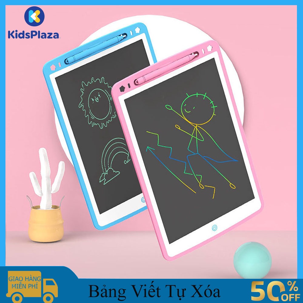 Đồ chơi trẻ em bảng vẽ điện tử, bảng viết tự xóa thông minh cho bé màn hình LCD 8.5in. Bảo hành 12 tháng.