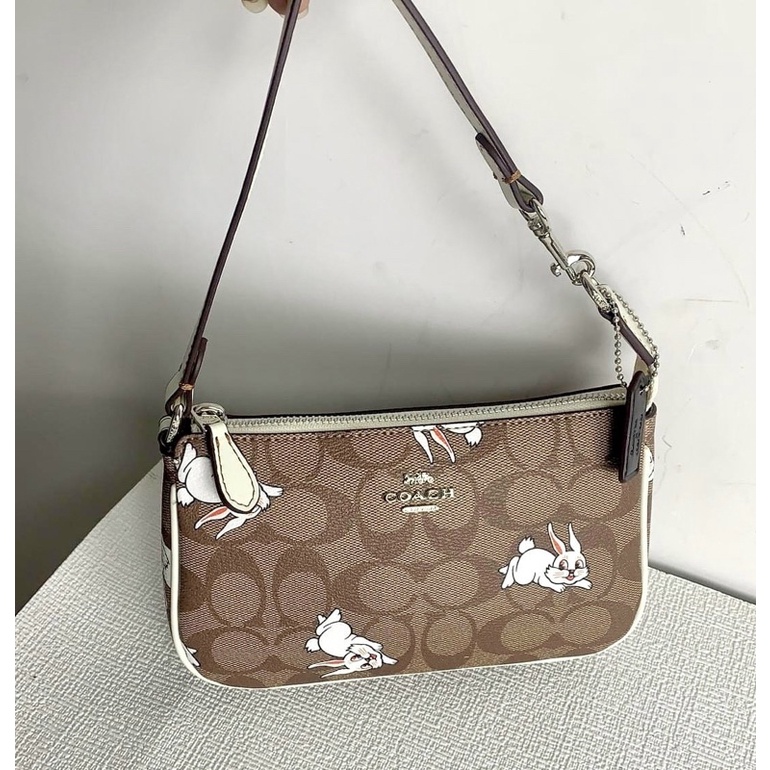 📛RẺ VÔ ĐỊCH📛TÚI COAH X PEANUTS NOLITA NỮ HOẠ TIẾT MỚI