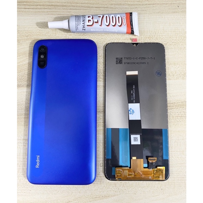 Combo Màn Hình + Bộ Vỏ Sườn Xiaomi Redmi 9A Zin Hàng Cao Cấp.( Tặng Keo Dán )