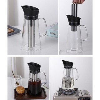 BÌNH THỦY TINH PHA TRÀ CÀ PHÊ COLD BREW 1.2L - 1.5L