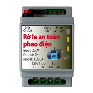 Rờ le an toàn cho phao điện(mẫu mới)