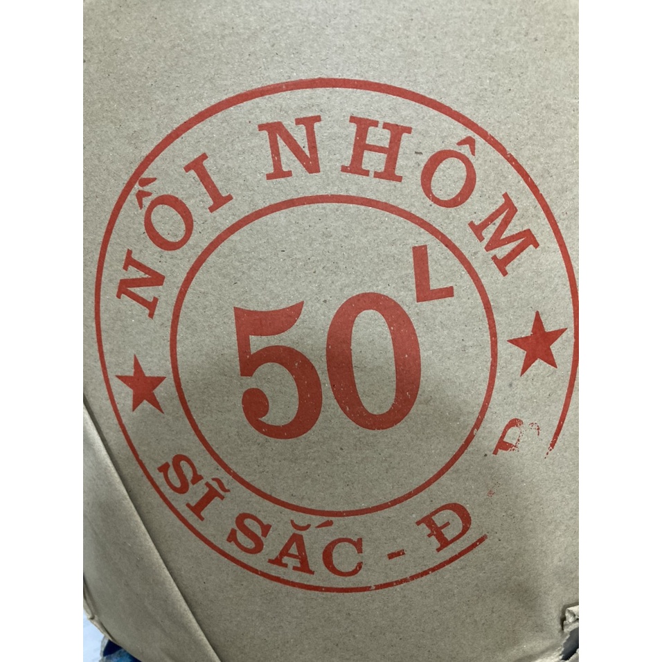 Nồi Quân Dụng Hải Phòng Nhôm Dầy 50L