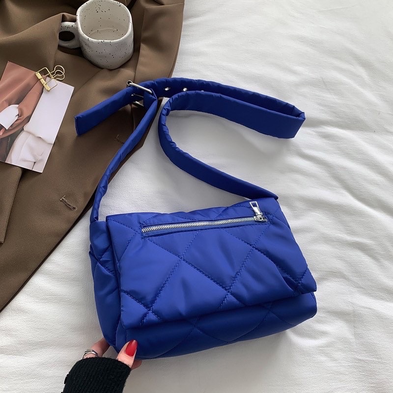 Túi phao đeo chéo nam nữ kiểu dáng trendy Déluge