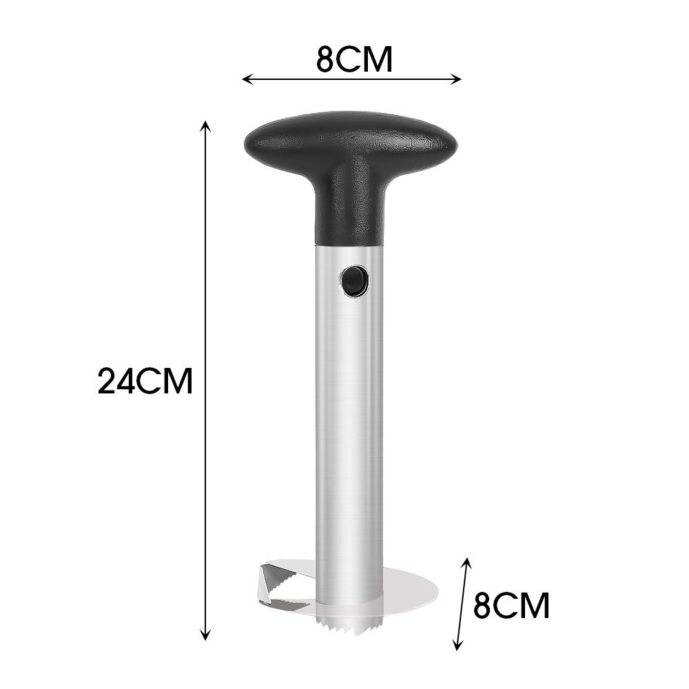 Dụng Cụ Gọt Dứa / Dứa Bằng Thép Không Gỉ / Xoay / Lấy Lõi Đá / Dứa / Dụng Cụ Nhà