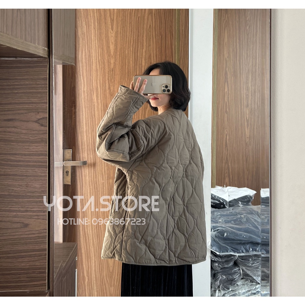 Áo khoác phao kaki - AP09
