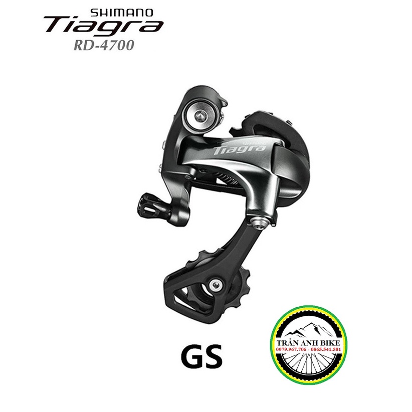 Củ cùi đề sau xe đạp SHIMANO TIAGRA RD 4700 10 Speed - Hàng chính Hãng