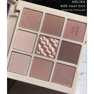 bảng phấn mắt Holika 05 Neat Knit mới nhất