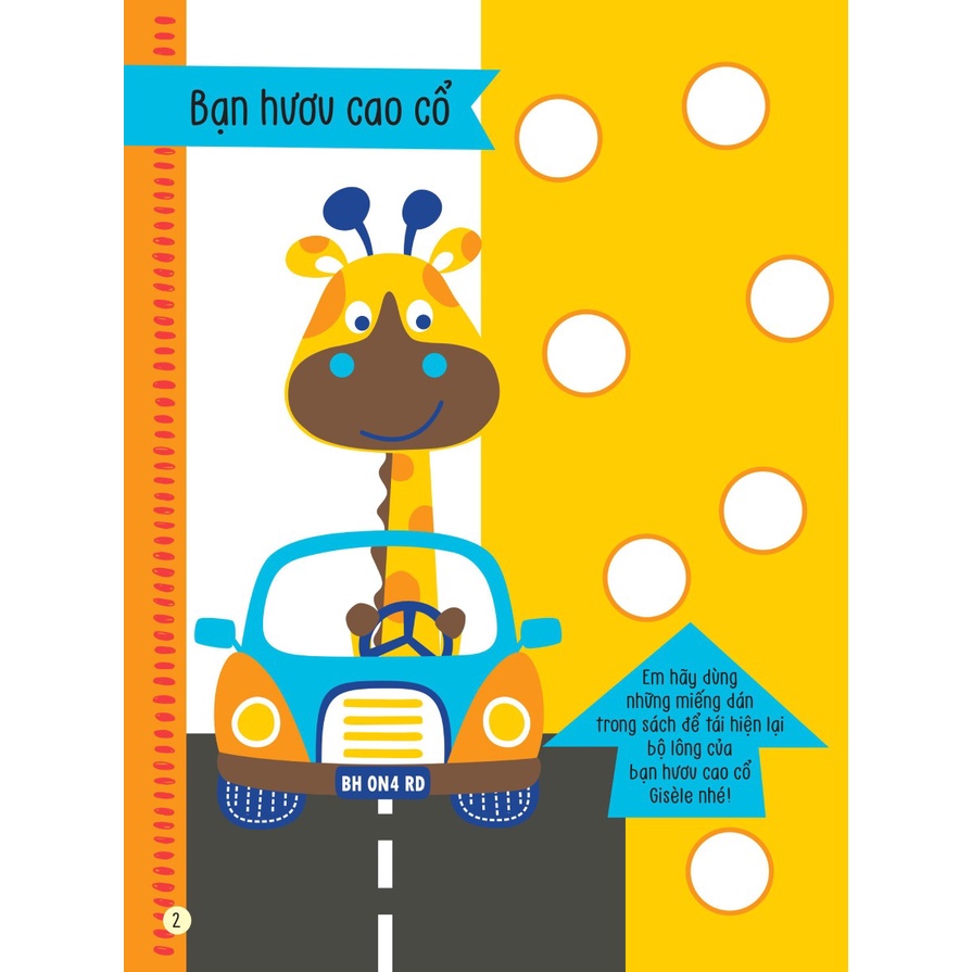 Sách - Hình Dán Thông Minh - Cuộc Sống Muôn Màu 1 - DTI