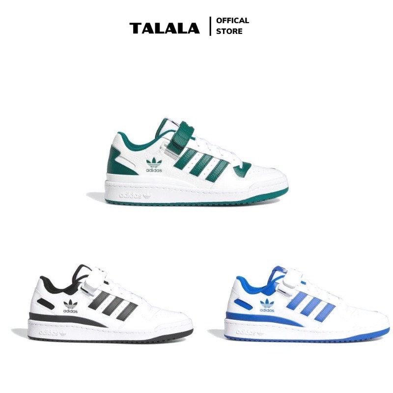 Giày Thể Thao Adidas Forum 84 Cổ Thấp 3 Sọc Màu Hot Xanh Lá, Đen, Xanh Dương Cực Êm Chân Full Box Bill