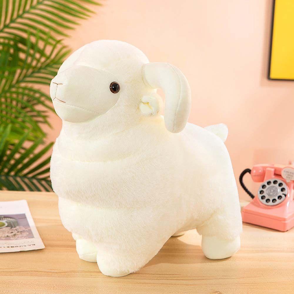 ANEMONE Đồ chơi nhồi bông Hình Lạc Đà Alpaca Hoạt Hình Dễ Thương