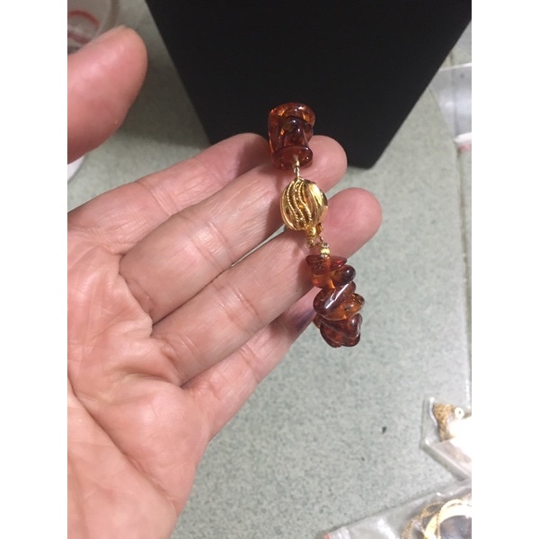 Vòng tay hổ phách si tuyển Nhật