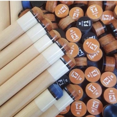 Đầu Tẩy F1 France có Kính Trợ Lực Chính Hãng, đầu cơ Bida F1 , Đầu Tẩy Clear, Đầu cơ bida Cao Cấp.