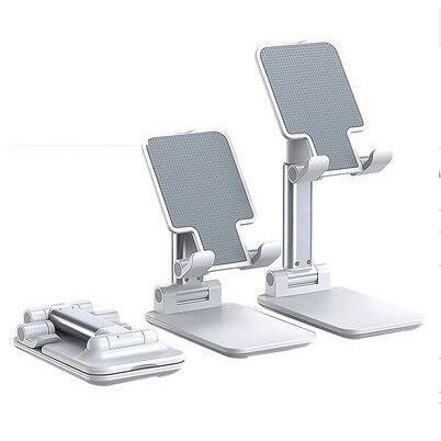 Giá/Kệ đỡ điện thoại để bàn thiết kế thông minh góc xoay linh động 360 độ, giá đỡ gấp gọn chắc chắn