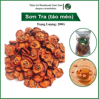 Táo mèo thái lát sấy khô 200g giúp tiêu hóa tốt, giảm cân - Sơn tra của tiệm trà samsam