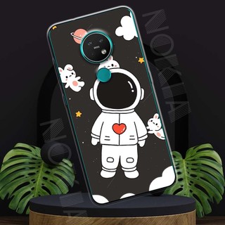 Ốp lưng nokia 7.2 mẫu bst vũ trụ, không gian, phi hành gia tpu