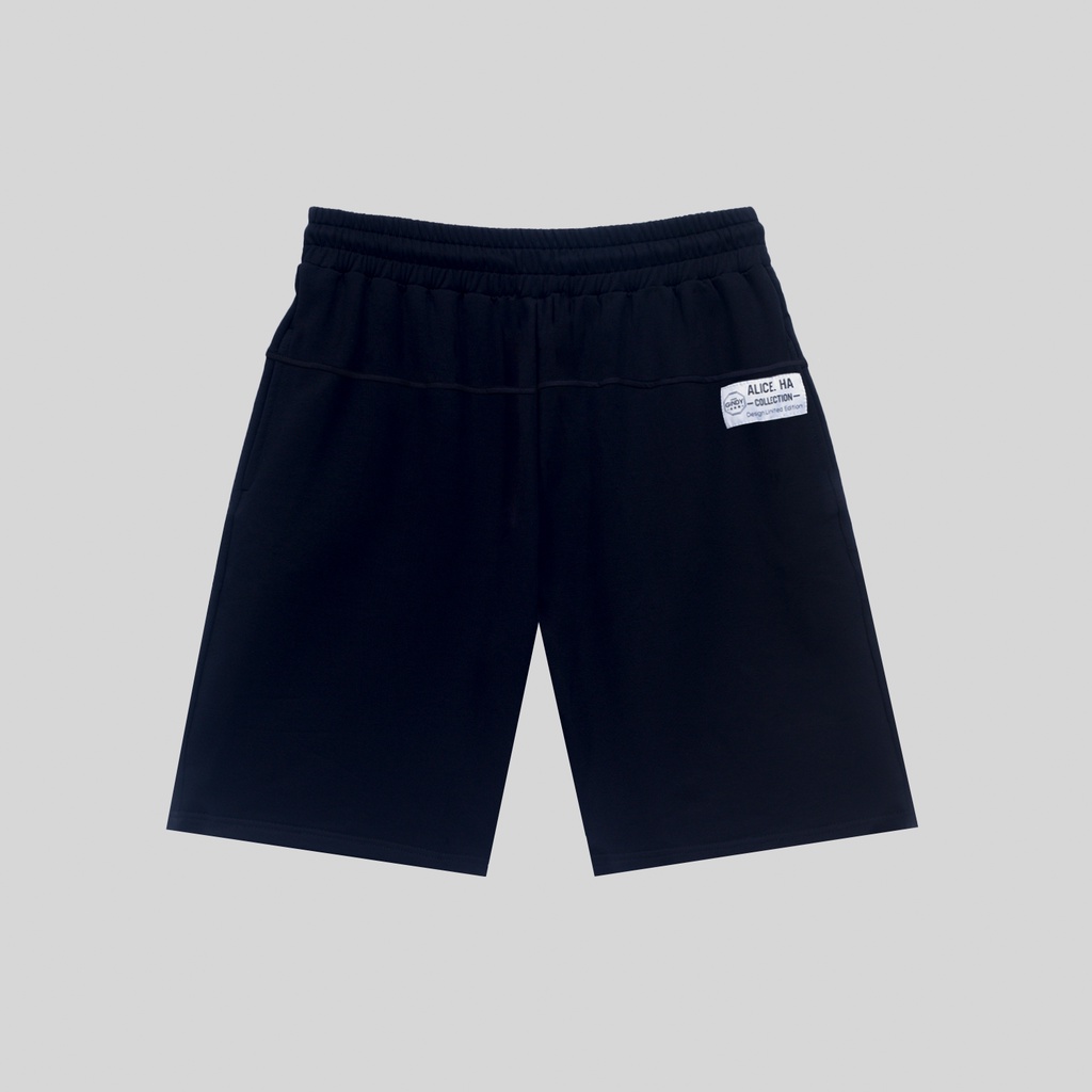 Quần đùi nữ lưng cao short unisex nỉ thể thao basic nam nữ phong cách thời trang thu đông local brand GINDY Q022