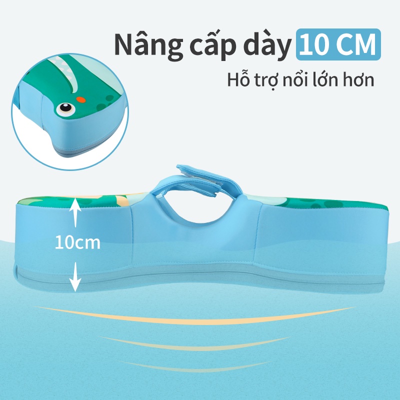 Phao Bơi Hình Gấu Dễ Thương Cho Bé 1-4 Tuổi