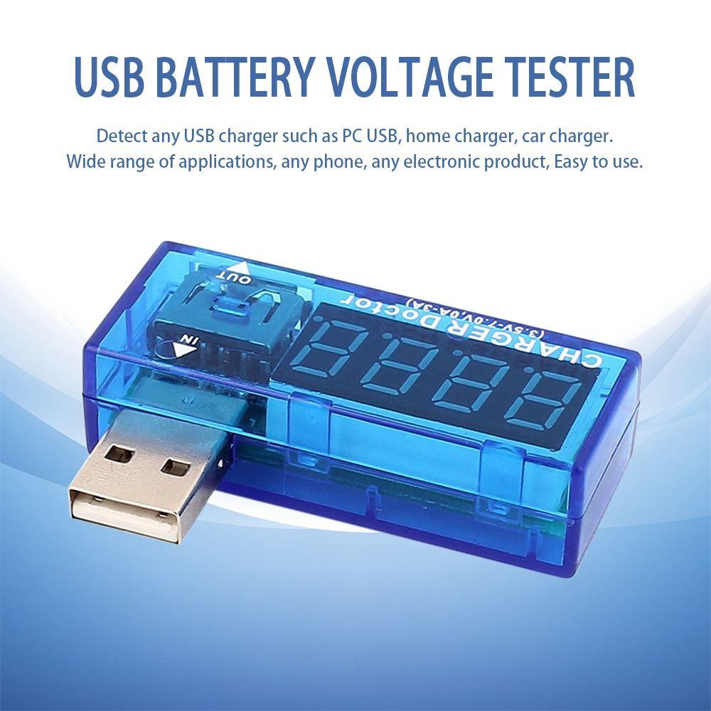 Usb Kiểm Tra Điện Áp Dòng Điện Có Màn Hình LCD Độ Chính Xác Cao