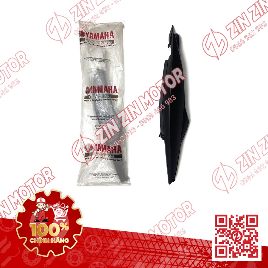 Ốp Sườn, Bụng Sau Trái Exciter 150, MX King 150 Đen Nhám 2PV-F1731-00-P4 Chính Hãng Yamaha