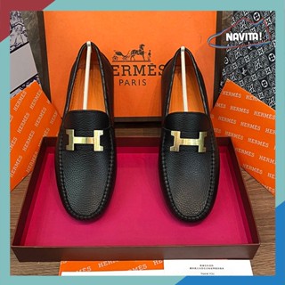  Giày lười nam Moca HM  giày da nam đẹp  bản đẹp hàng fullbox thẻ bill.   Bảo hành nổ da bong đế   