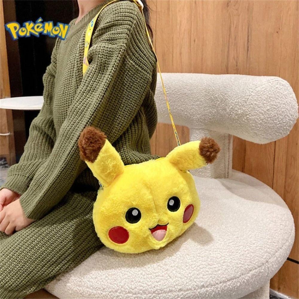 Balo Hình Pikachu Nhồi Bông Hoạt Hình Dễ Thương Cho Bé