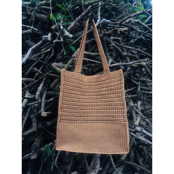 Túi handmade 100%  Pull&Bear crochet bag