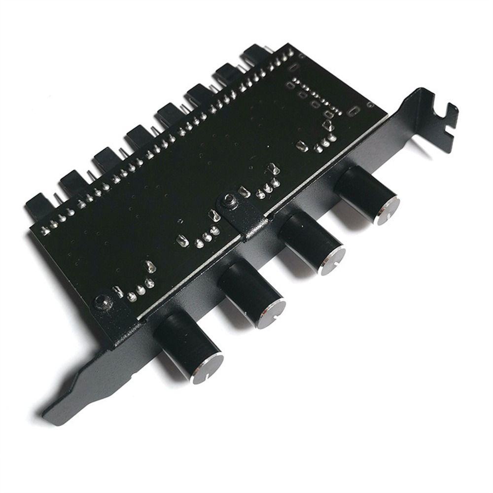 Bộ Chia Cổng Quạt Tản Nhiệt SATA 12V 8 Chiều 4 Nút 8 Kênh Tiện Dụng