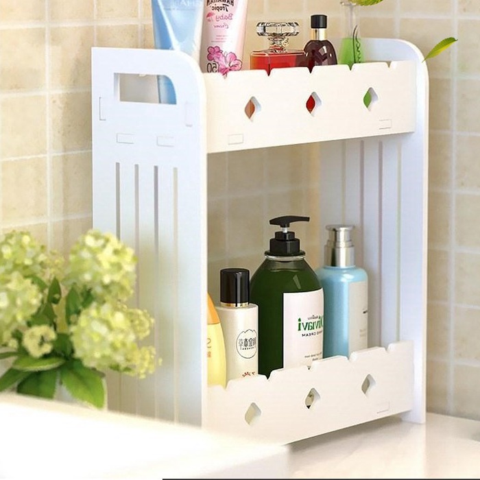 Kệ nhà tắm để mỹ phẩm gọn gàng chống nước chống ẩm mốc - IG278