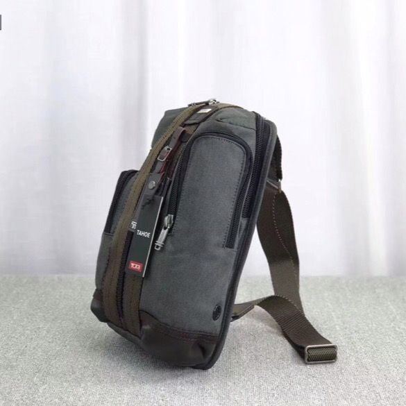 YKK Túi Đeo Chéo Ngực 2022Tumi Thời Trang Cho Nam Dây Dù Nylon Chống Nắng Chất Lượng Cao