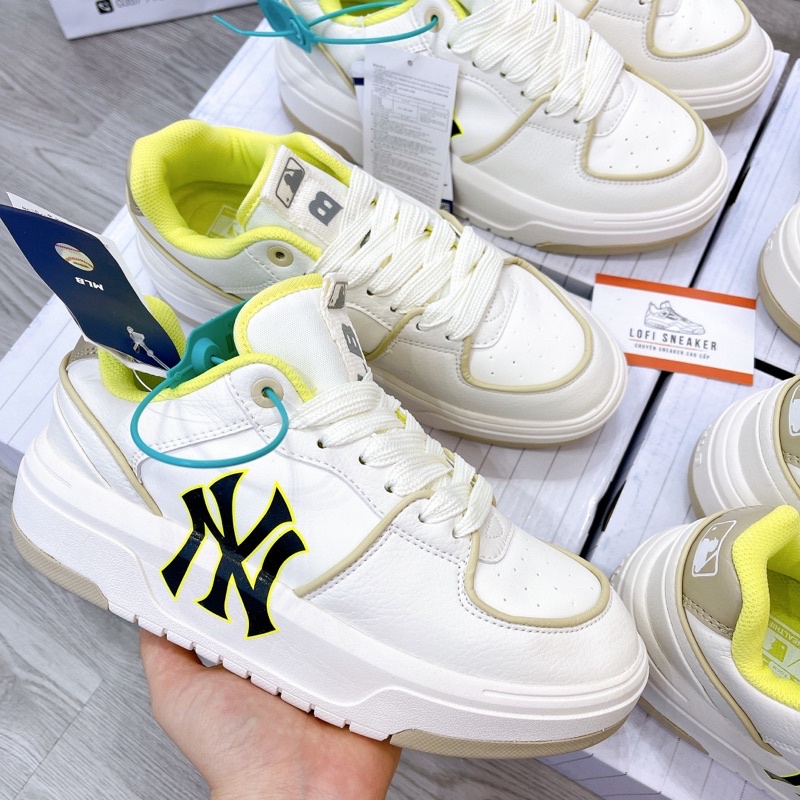 Giày MLB Nam Nữ, Giày MLB Chunky 3 Màu độn đế Cao Cấp Size 36_43 Hot Trend 2022 I490 Iggy Sneaker