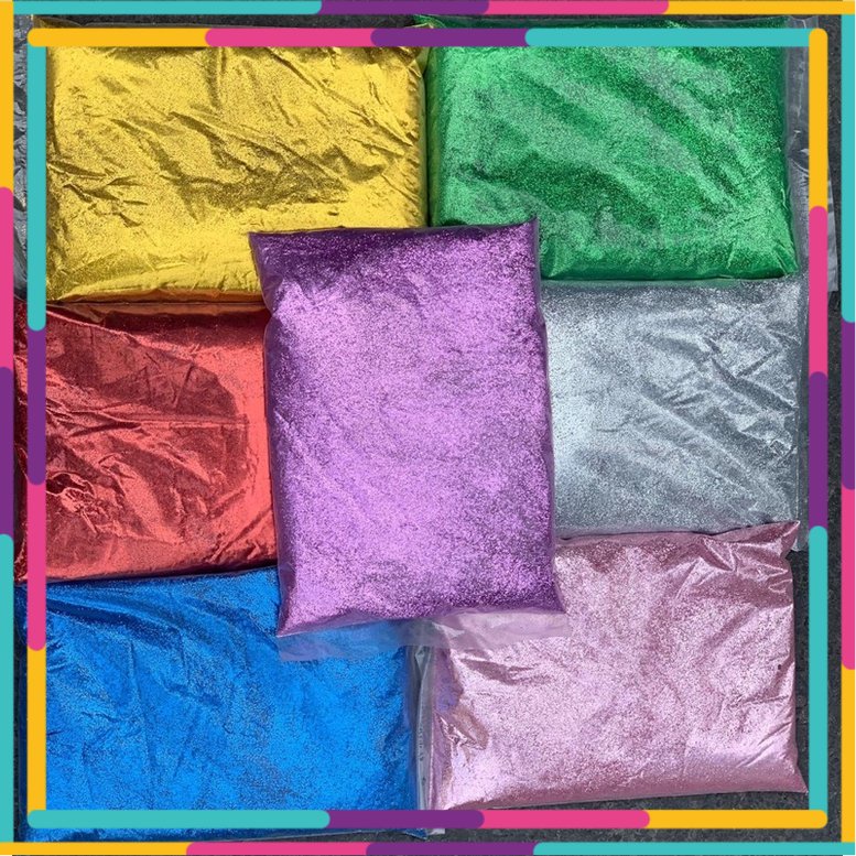 SỈ 1KG bột nhũ kim tuyến làm đồ hanmade - HN3