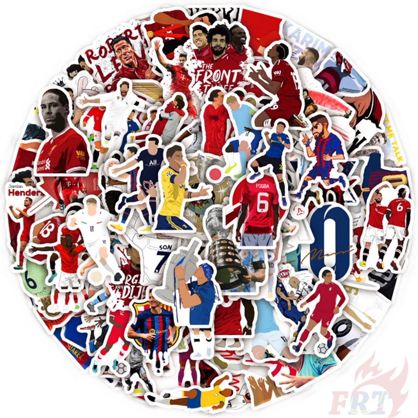 Bộ 100 Cái ❉ Hình Dán Bóng Đá Superstar Series B ❉ Sticker Doodle Dán Trang Trí Thời Trang Đa Ứng Dụng