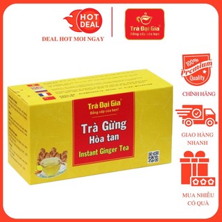 Trà Gừng Hoà Tan Trà Đại Gia 100G (5G x 20 Gói)