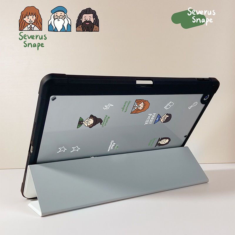 Ốp Máy Tính Bảng Bằng TPU Acrylic Có Ngăn Đựng Bút Cho Gen7 / 8 / 9 iPad 10.5 Air3 / iPad 9.7gen5-6 / iPad Pro11 2020 / 2021 air4 / 5 Giá Đỡ