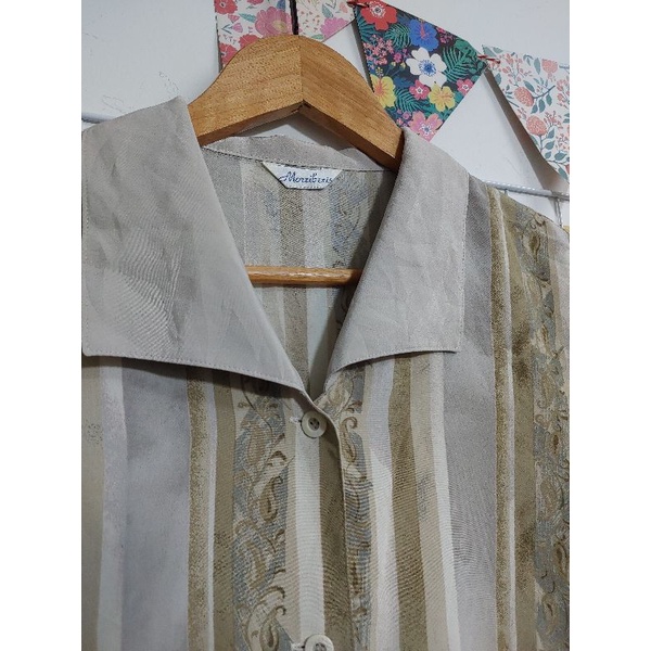 Áo sơ mi vintage hoạ tiết M, L,XL si tuyển 2hand
