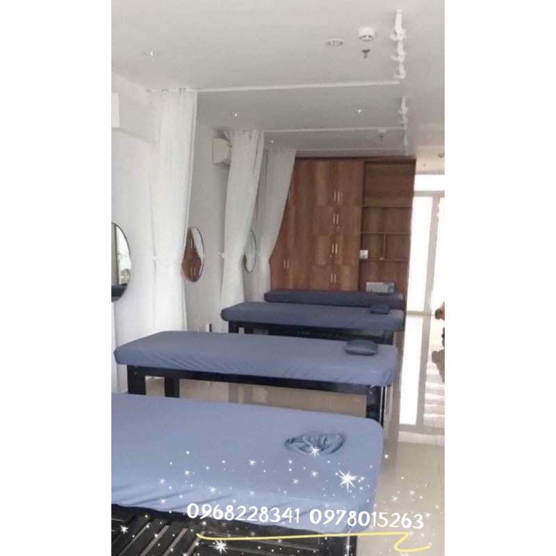 Ga/drap thun bọc nệm spa loại 1, đủ kích cỡ, nhiều màu