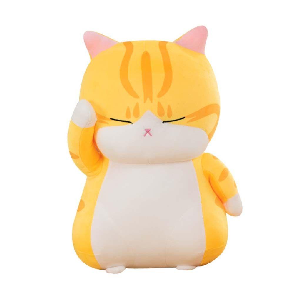 DARNELL Gối Nhồi Bông Hình Chú Mèo Dễ Thương Trang Trí Nhà Cửa