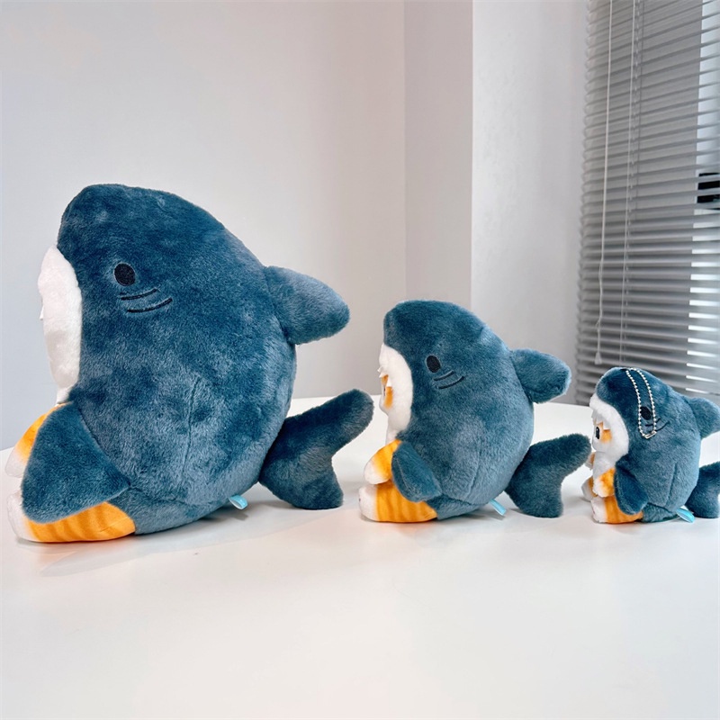 HYC Humey Đồ chơi nhồi bông Hình Cá Mập Dễ Thương Cho Bé 33cm