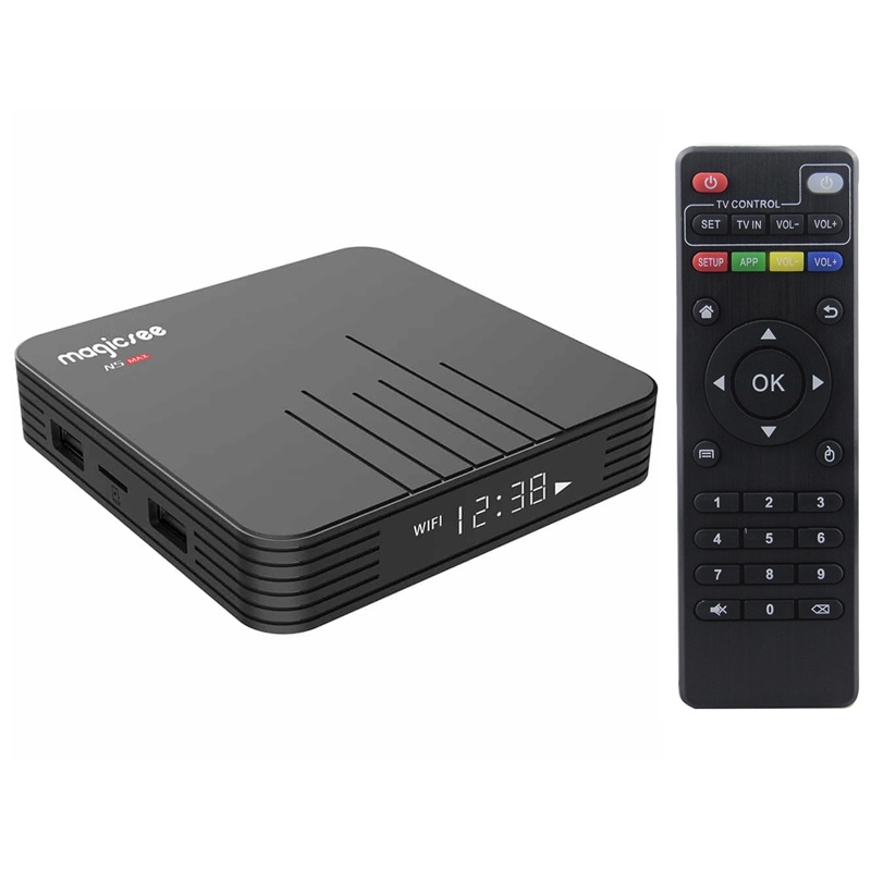 Điều khiển hồng ngoại cho TV Box Magicsee (Tương thích nhiều TV Box khác)