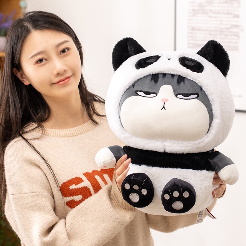 Gấu Bông Mèo Hoàng Thượng Cosplay 3 Màu - Mèo Bông Cao Cấp Gấu Bông City