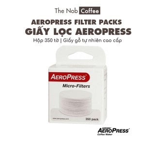 Giấy lọc cà phê Aeropress Hộp 350 tờ | Aeropress filter packs (350)