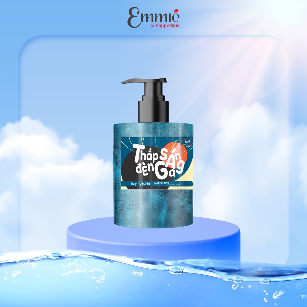Trắng Xinh Rạng Ngời: Sữa Tắm Nước Hoa + 2 Masks Trắng Da + Serum C Emmié by HappySkin