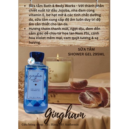 Sữa tắm Bath And Body Works 295ml