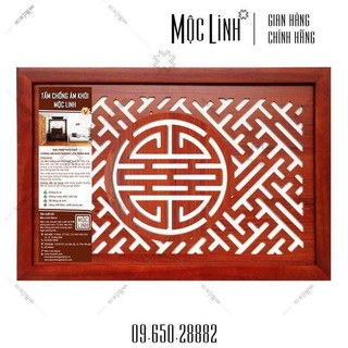 [MNT] TẤM CHỐNG ÁM KHÓI BAN THỜ MỘC LINH - MÀU NÂU CHỮ THỌ KÍCH THƯỚC 41X61CM